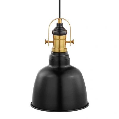 Afbeelding van EGLO hanglamp Gilwell zwart/brons Ã ̃18 cm