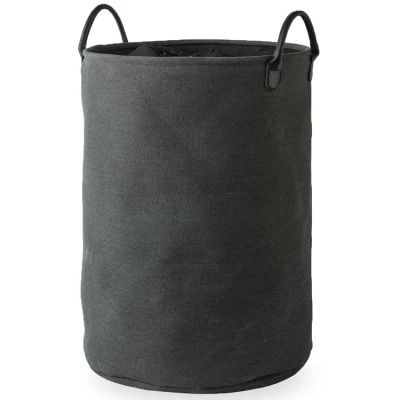 Afbeelding van Wasmand Aquanova Nort Donkergrijs 97 L