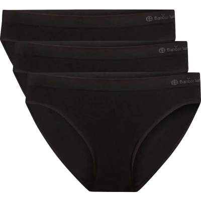 Afbeelding van Bamboo Basics 3 PACK Seamless Taille SLIP Slip, Dames, Maat: XXL, Black