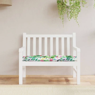 Afbeelding van Tuinbankkussen 110x50x7 cm stof meerkleurig