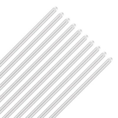 Afbeelding van LAVMHAB 6063 aluminium ronde staaf 4 mm x 300 mm, solide schachten, staven, voor doe het zelf knutselmodellen (10 stuks)