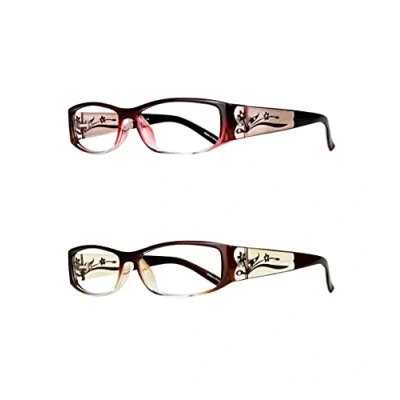 Afbeelding van Kaylee Stijlvolle leesbril voor dames (2 Pack, 4.00)