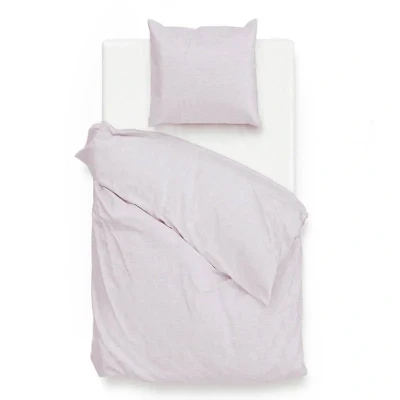 Afbeelding van Dekbedovertrek Zo!Home Lino Grey Lilac