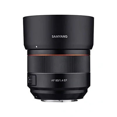 Afbeelding van Samyang 85mm F1.4 High Speed autofocus lens voor Canon EF bevestiging, zwart (SYIO85AF C)