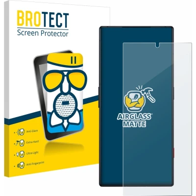 Afbeelding van BROTECT Antireflecterende Glas Screen Protector Mat voor ZTE Nubia Red Magic 8 Pro Schermbeschermer [Beschermglas Folie niet Gehard Glas]