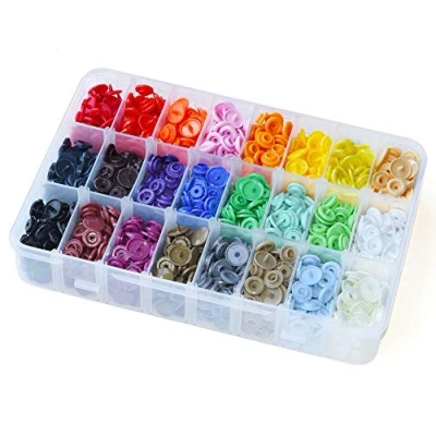 Afbeelding van KAM T5 360 Snap Button Set, mooie kunststof doos