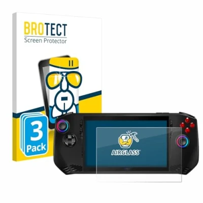 Afbeelding van BROTECT Screenprotector voor MSI Claw A1M Folie Beschermfolie Beschermglas transparant (3 Stuks)