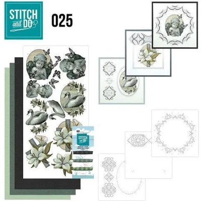 Afbeelding van Nr. 25 Stitch and Do Condoleance by Amy Design