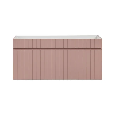 Afbeelding van Comad Iconic Rose FSC onderkast met ribbelfront 100cm roze