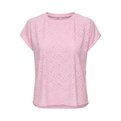 Afbeelding van Onlsmilla S/S Top JRS Noos, Roseate Spoonbill, XS