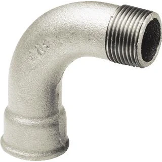 Afbeelding van Nefit Industrial bocht nr.1 90 verzinkt 3/4&quot; bi.dr. x bu.dr.