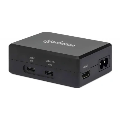 Afbeelding van Manhattan 130554 oplader voor mobiele apparatuur Binnen Zwart