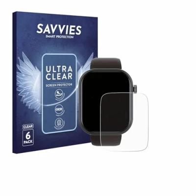 Afbeelding van Savvies Screenprotector voor Woneligo IDW19 1.8&quot; Folie Beschermfolie transparant (6 Stuks)