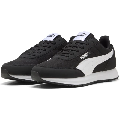 Afbeelding van Puma Unisex R78 LIGHTWIND Sneaker, Zwart Wit, 8.5 UK, 42.5 EU