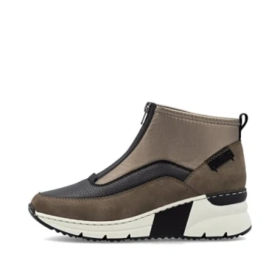 Afbeelding van Rieker Dames N6352 korte laarzen, bruin, 41 EU, EU
