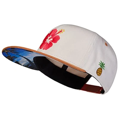 Afbeelding van Cadency®, Snapback pet, uniseks, verstelbare maat, beige, One size