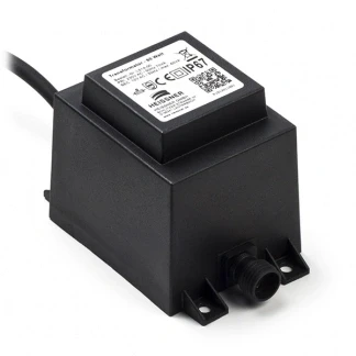 Afbeelding van Vijver transformator Heissner 12 V (Spatwaterdicht, 60 W, 2 m)