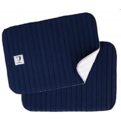 Afbeelding van Horka Onderlappen Blauw/wit 32x45cm