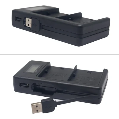 Afbeelding van McoPlus Duocharger USB incl. 2x LP E17