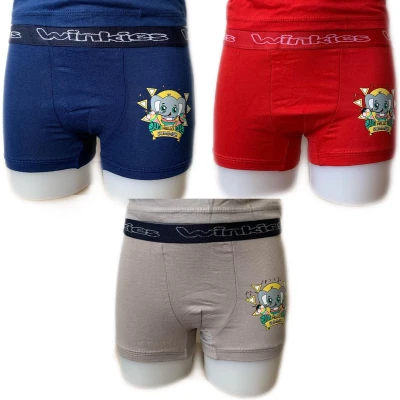 Afbeelding van Embrator 3 pack jongens Boxershorts Summer mix maat 104/110