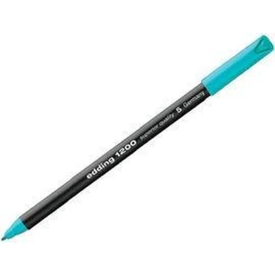 Afbeelding van edding 1200 teken/kleur stift turqoise 1ST 0,5 1 mm / 4 1200014