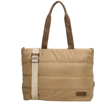 Afbeelding van Zebra Trends Elske Laptoptas 15,6 inch (34.5x19.4 cm) Taupe
