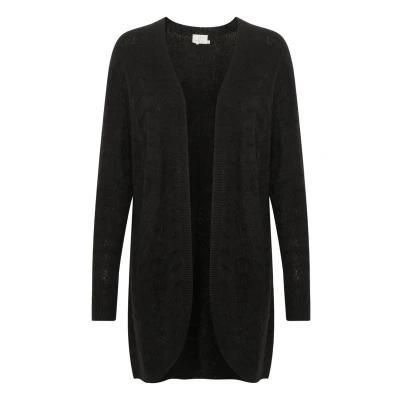 Afbeelding van Kaffe Kaemria Vest, Dames, Maat: XL, Black deep