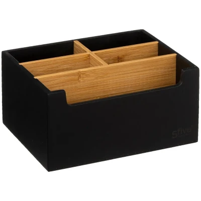 Afbeelding van Make up organizer zwart Five®