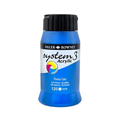 Afbeelding van SYSTEM3 500 ml cyaan.