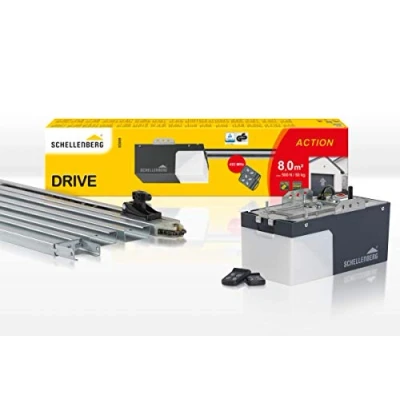 Afbeelding van Schellenberg 60920 garagedeuropener Drive Action met 2X 433 MHz afstandbedieningen, max. deuroppervlakte 8 m², 500 N trekkracht