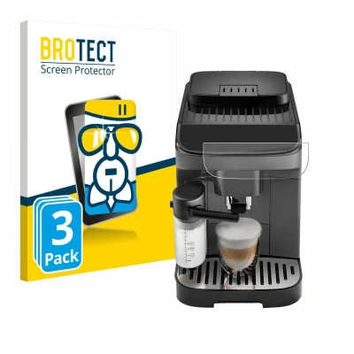 Afbeelding van BROTECT Screenprotector voor DeLonghi Magnifica Evo ECAM292.52.GB Folie Beschermfolie Beschermglas transparant (3 Stuks)