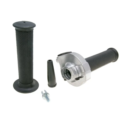 Afbeelding van Domino Throttle grips alu pole 1 pull type hf
