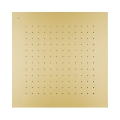 Afbeelding van SB Temptation Regendouche inbouw vierkant 50x50cm PVD Goud 1208955780