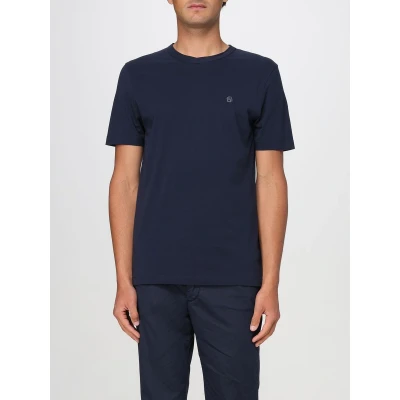 Afbeelding van BOSS Thompson Tshirt basic, Heren, Maat: Small, Dark blue