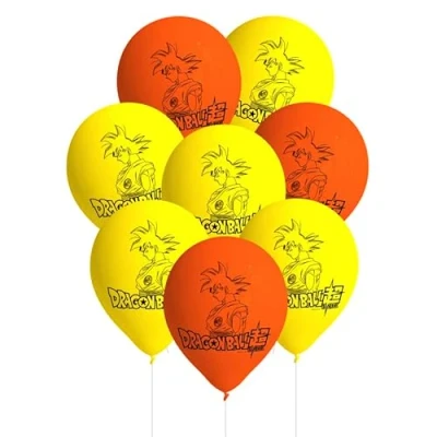 Afbeelding van CONVER PARTY ballonnen Dragon Ball verjaardagsdecoratie latex verjaardag feestartikelen 8 stuks