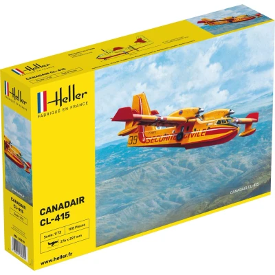Afbeelding van 1:72 Heller 80370 Canadair CL 415 Plane Plastic Modelbouwpakket