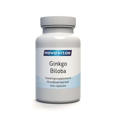 Afbeelding van Nova Vitae Ginkgo biloba extract 120 mg 100 vcaps