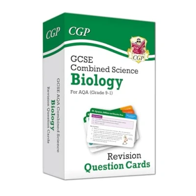 Afbeelding van GCSE Combined Science: Biology AQA Revision Question Cards