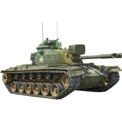 Afbeelding van 1:35 I Love Kit 63533 M48 Patton M48A3 MBT Tank Plastic Modelbouwpakket