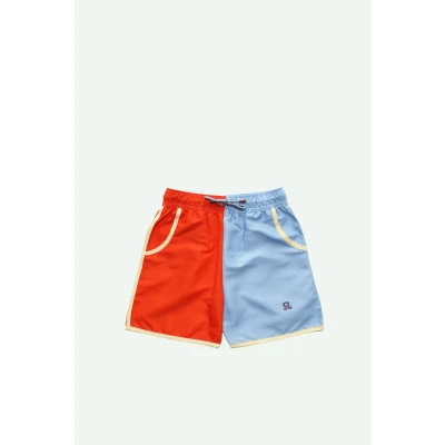 Afbeelding van Korte broek voor Kinderen Rood Maat 122 128 Better Together collectie Sticky Lemon
