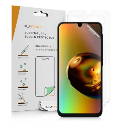 Afbeelding van kwmobile 3x screenprotectors geschikt voor Samsung Galaxy A16 5G beschermende folie smartphone