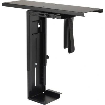 Afbeelding van SpeaKa Professional SP 6353552 PC houder Onder tafel, Verticaal Zwart Belastbaar tot: 10 kg