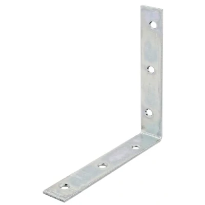 Afbeelding van Alberts 847449 Stoelhoek elektrolytisch geel verzinkt 125 x 22 mm set van 40