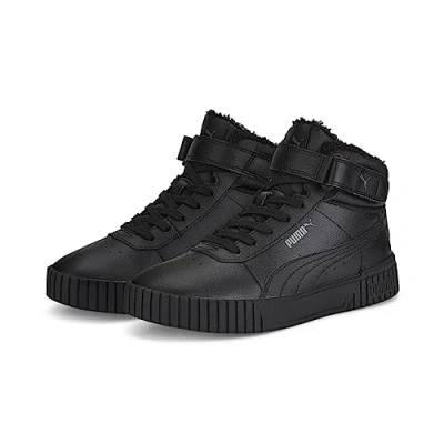 Afbeelding van PUMA Carina 2.0 Mid Wtr Sneaker dames,Black Dark Shadow Gray,42.5 EU