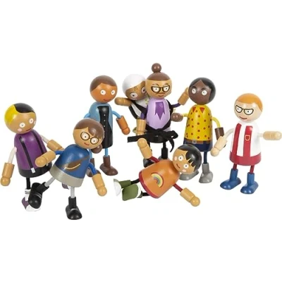 Afbeelding van small foot ® Buigpop gezin met baby