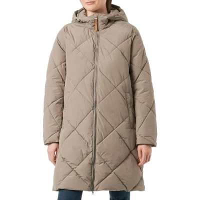 Afbeelding van camel active Stepp Winterjas, Dames, Maat: 40, Walnut