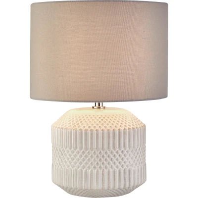 Afbeelding van Search Light Marquis Tafellamp Wit EU60796WH
