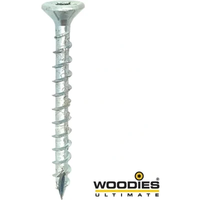Afbeelding van Woodies Ultimate 4x30 verzonken kop T20 verzinkt Voldraad (200 stuks)