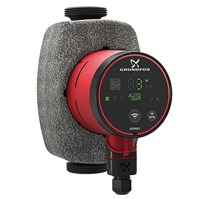 Afbeelding van Grundfos Alpha3 HE circulatiepomp 25 60 180 mm met Bluetooth en auto adapt functie 99371929