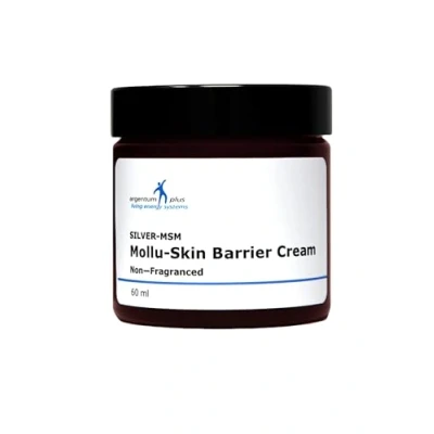 Afbeelding van argentum plus Zilver MSM Mollu huidbarrière crème zonder parfum, 60 ml
